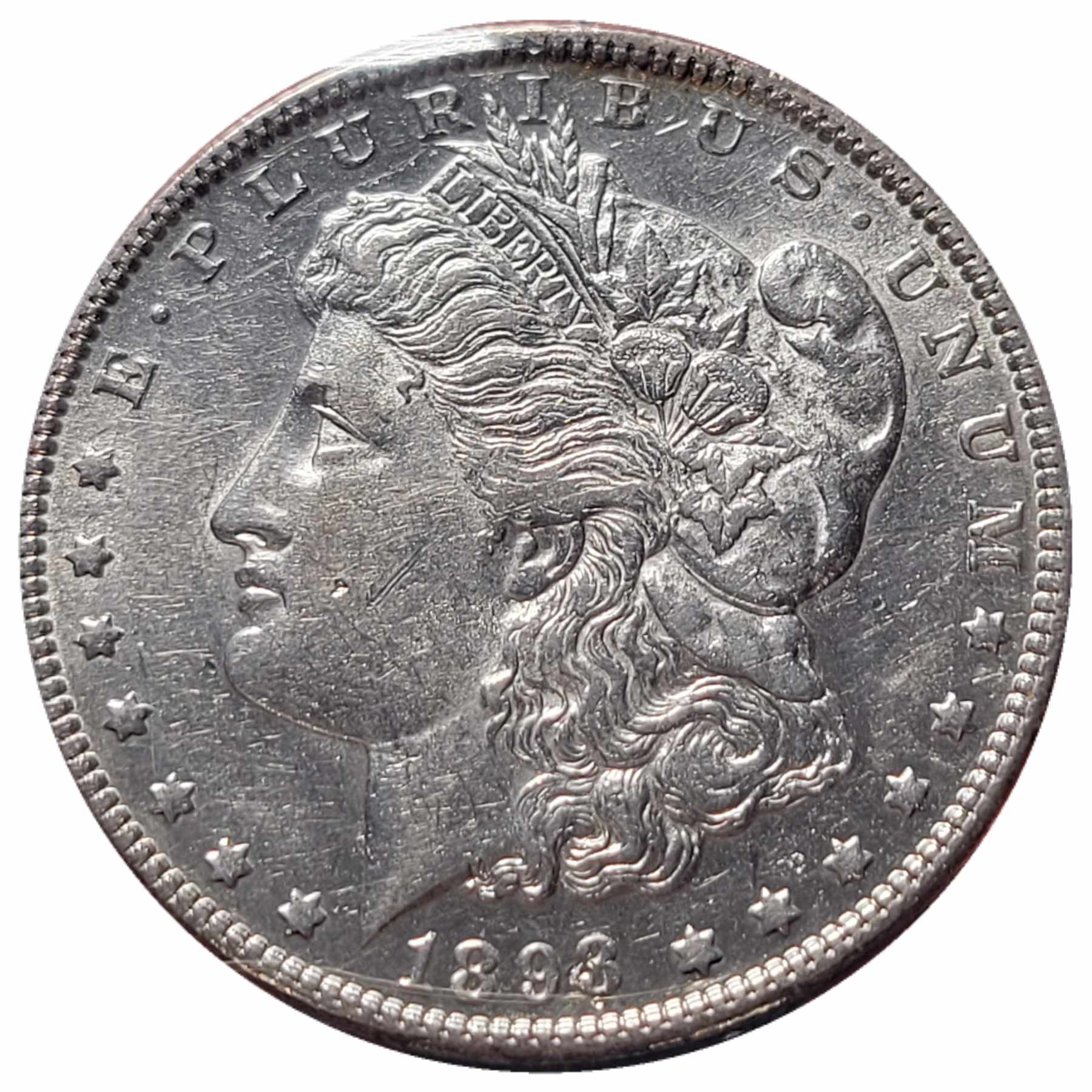 1893-$1-Morgan-Silver-Dollar-#2